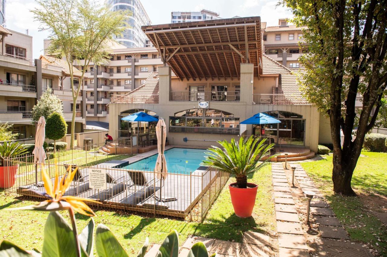 Grayston Exec Apartments Johannesburg Dış mekan fotoğraf
